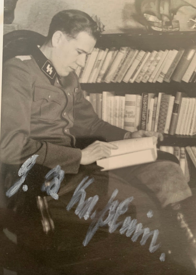 Georg-Robert Besslein hand signed photo