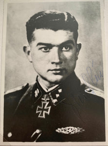 Fritz Rieflin: 2. SS-Division "Das Reich": Hand Signed Photograph