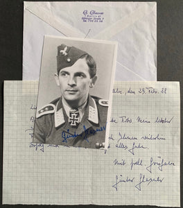 Günther Glasner: Knight's Cross holder with Kampfgeschwader 6. Photo Grouping