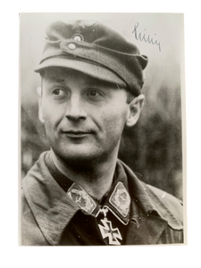 Walter Leibing Hand Signed Photograph