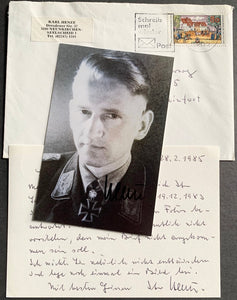 Karl Henze: Oakleaves holder with Stuka-Geschwader 77. Photo grouping