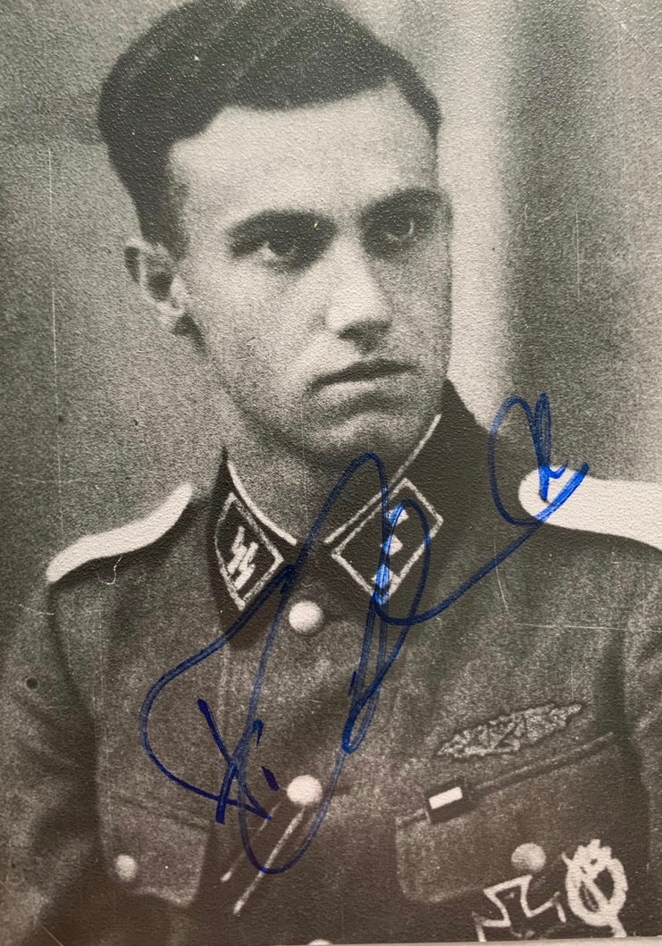 Friedrich Blond hand signed photo