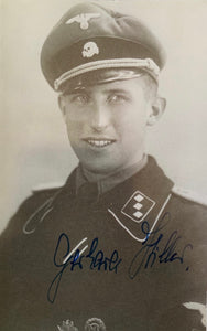 Gerhard Stiller hand signed photo