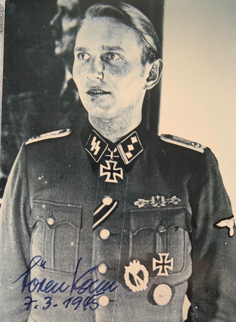 Soren Kam hand signed photo