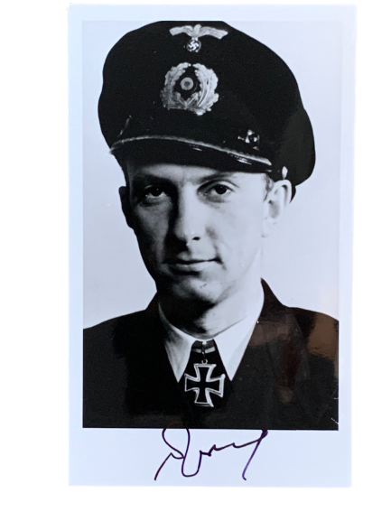 Karl-Heinz Marbach: U-Boot (U-953), Hand Signed Photograph