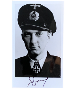 Karl-Heinz Marbach: U-Boot (U-953), Hand Signed Photograph