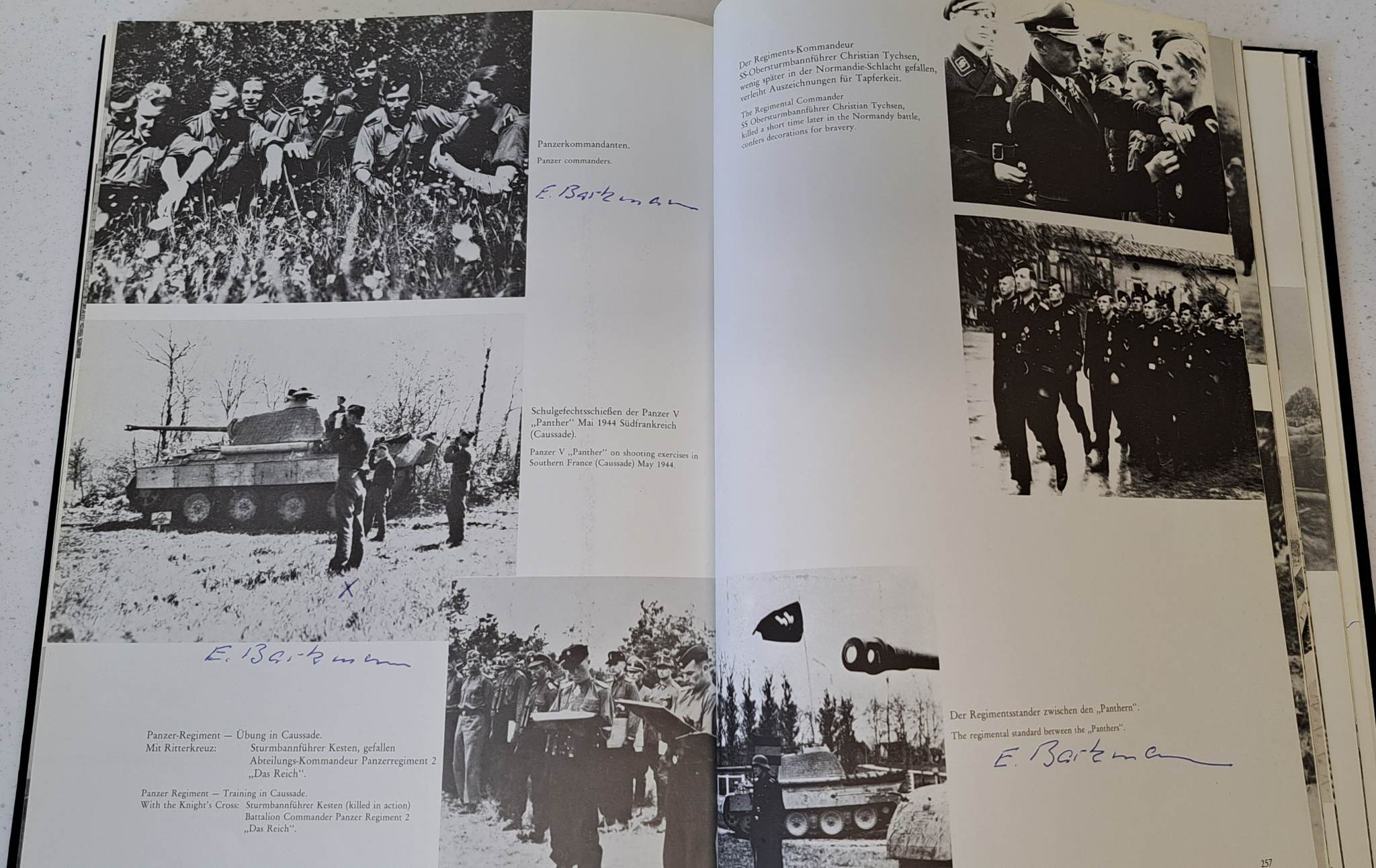Das Reich im Bild - Waffen-SS Veteran Multi-signed book