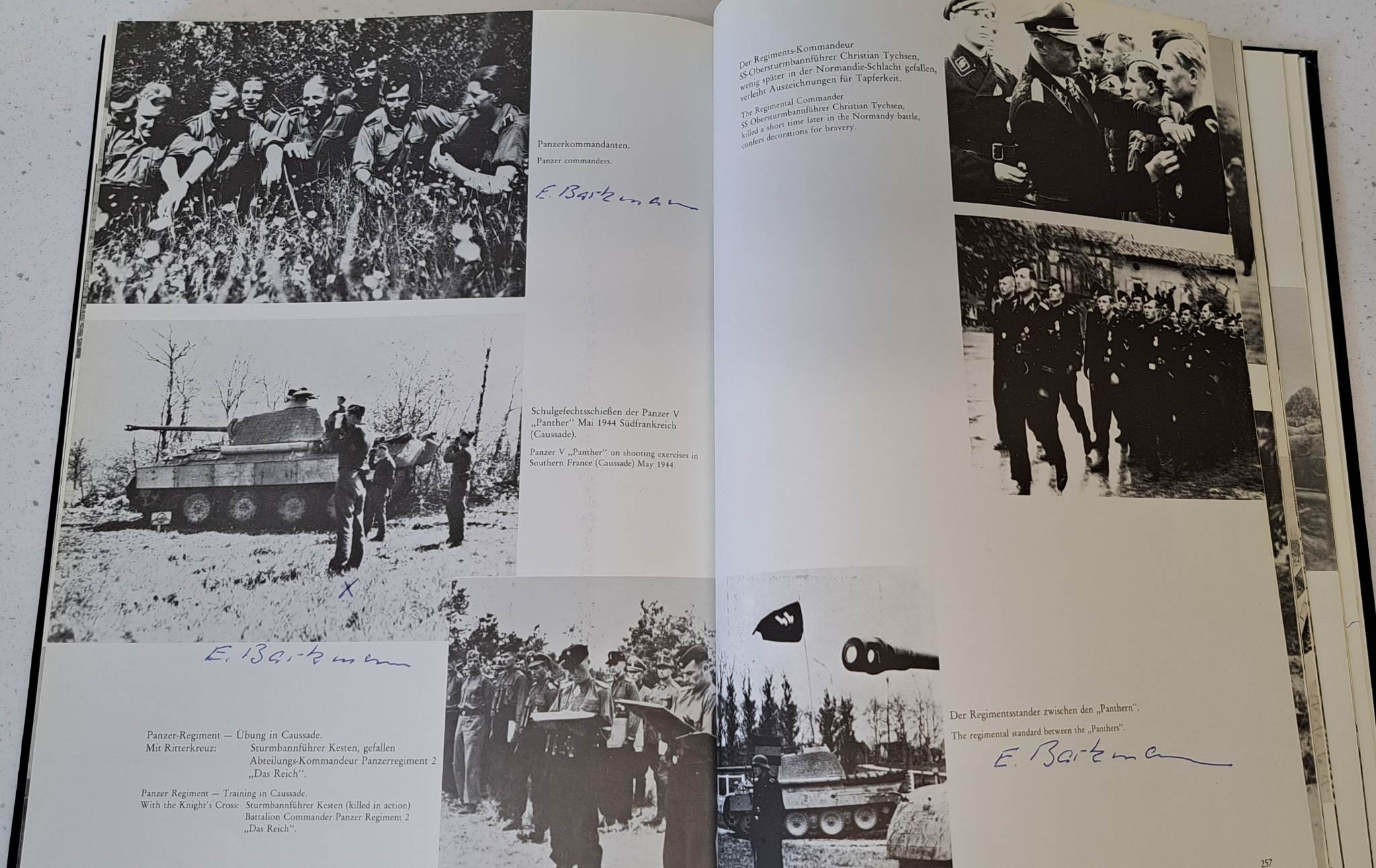 Das Reich im Bild - Waffen-SS Veteran Multi-signed book – lahphotographs