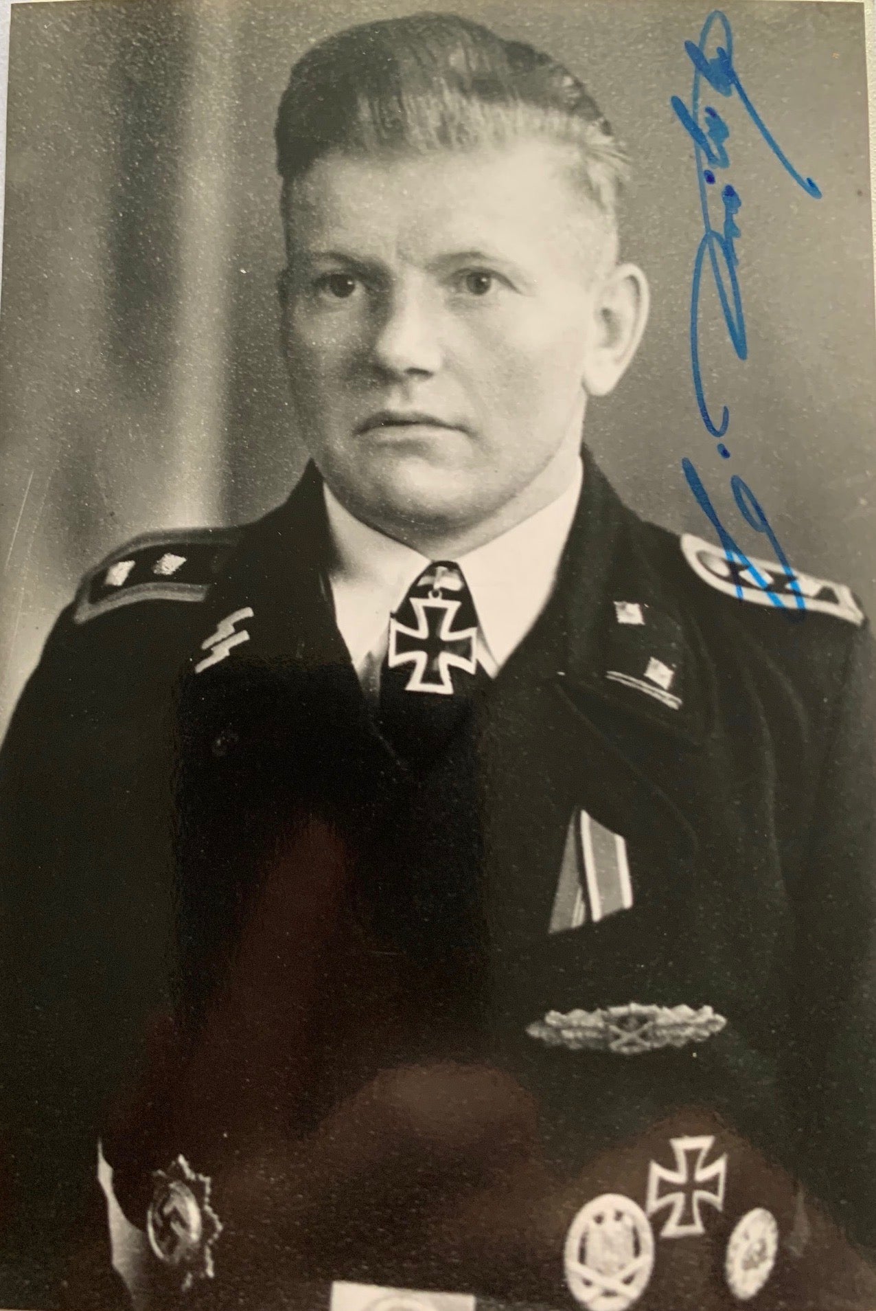 Emil Siebold hand signed photo