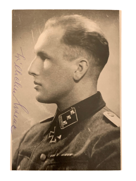 Willi Grieme - SS-Panzergrenadier Division 'Das Reich' - signed photo