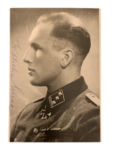 Willi Grieme - SS-Panzergrenadier Division 'Das Reich' - signed photo