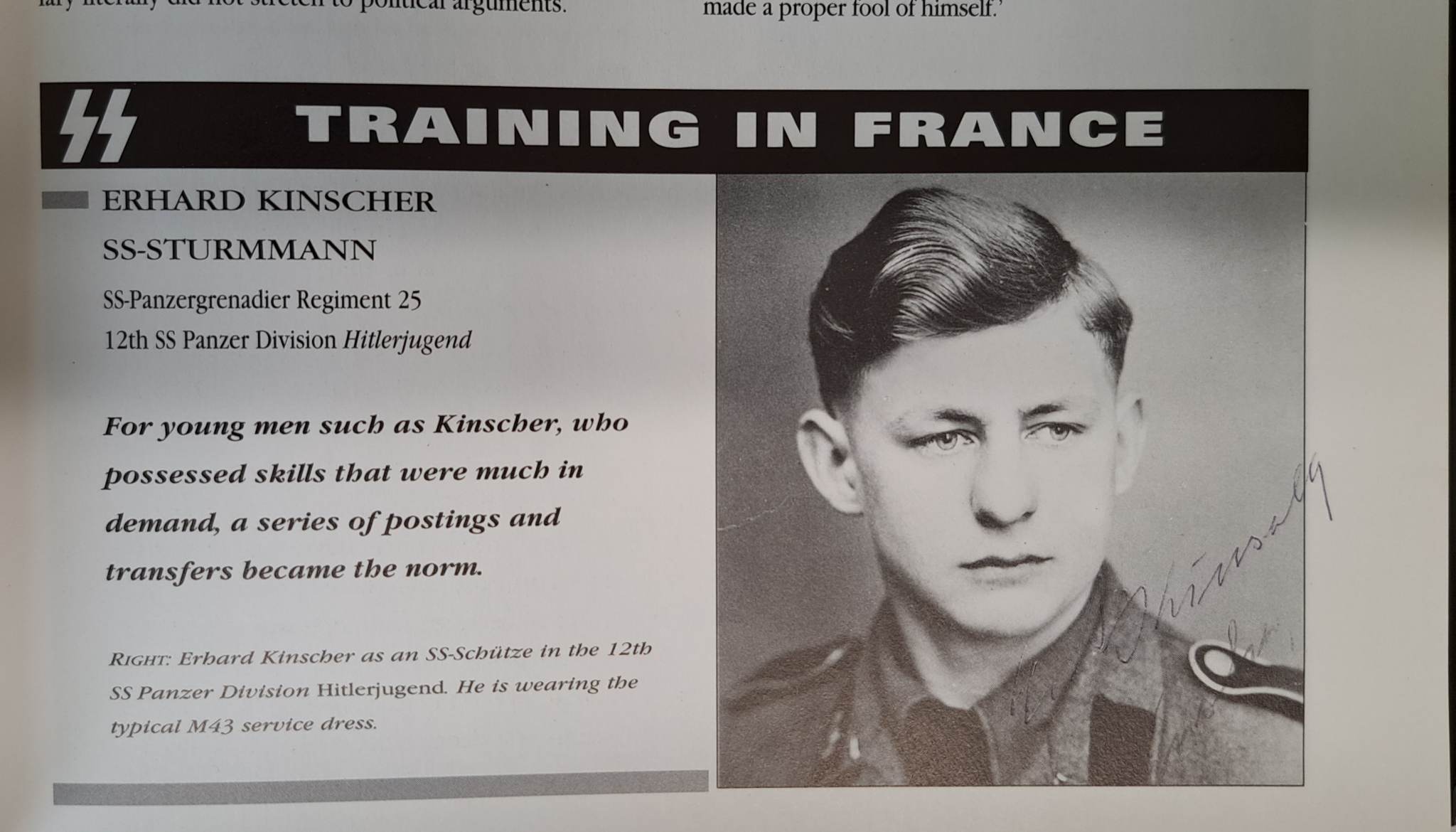 Loyalty is My Honour -Waffen-SS Veteran Multi-signed book