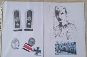 Meine Soldatenzeit: May 1941-Juni 1945 - Waffen-SS Veteran signed book