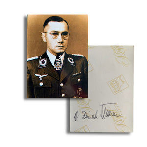 Dr. Heinrich Neumann: Fallschirmjäger Sturm Regiment. Hand Signed Photograph