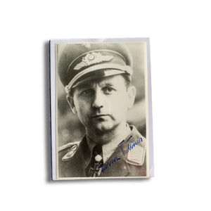 Heinrich Trettner Hand Signed Photograph