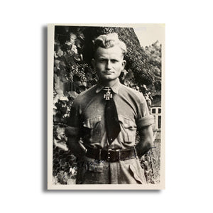 Manfred Büttner: Fallschirmjäger Regiment Hand Signed Photograph