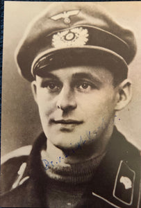 Ernst Nordewin von Diest-Körber: (schwere) Panzer Abteilung 503: Hand Signed Photograph & Letter