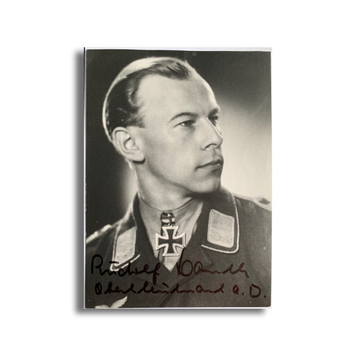 Rudolf Donth: Fallschirmjäger Regiment Hand Signed Photograph