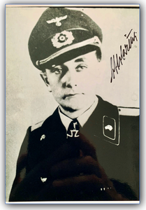 Otto Carius - schwere Panzer Abteilung 502 - signed photo