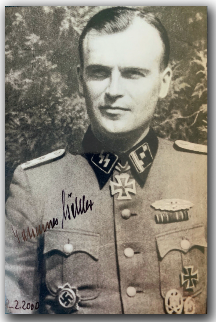 Johannes Göhler: SS-Division "Florian Geyer": Hand Signed Photograph