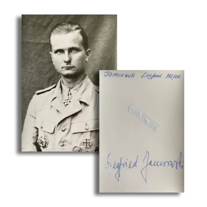 Siegfried Jamrowski  Hand Signed Photograph